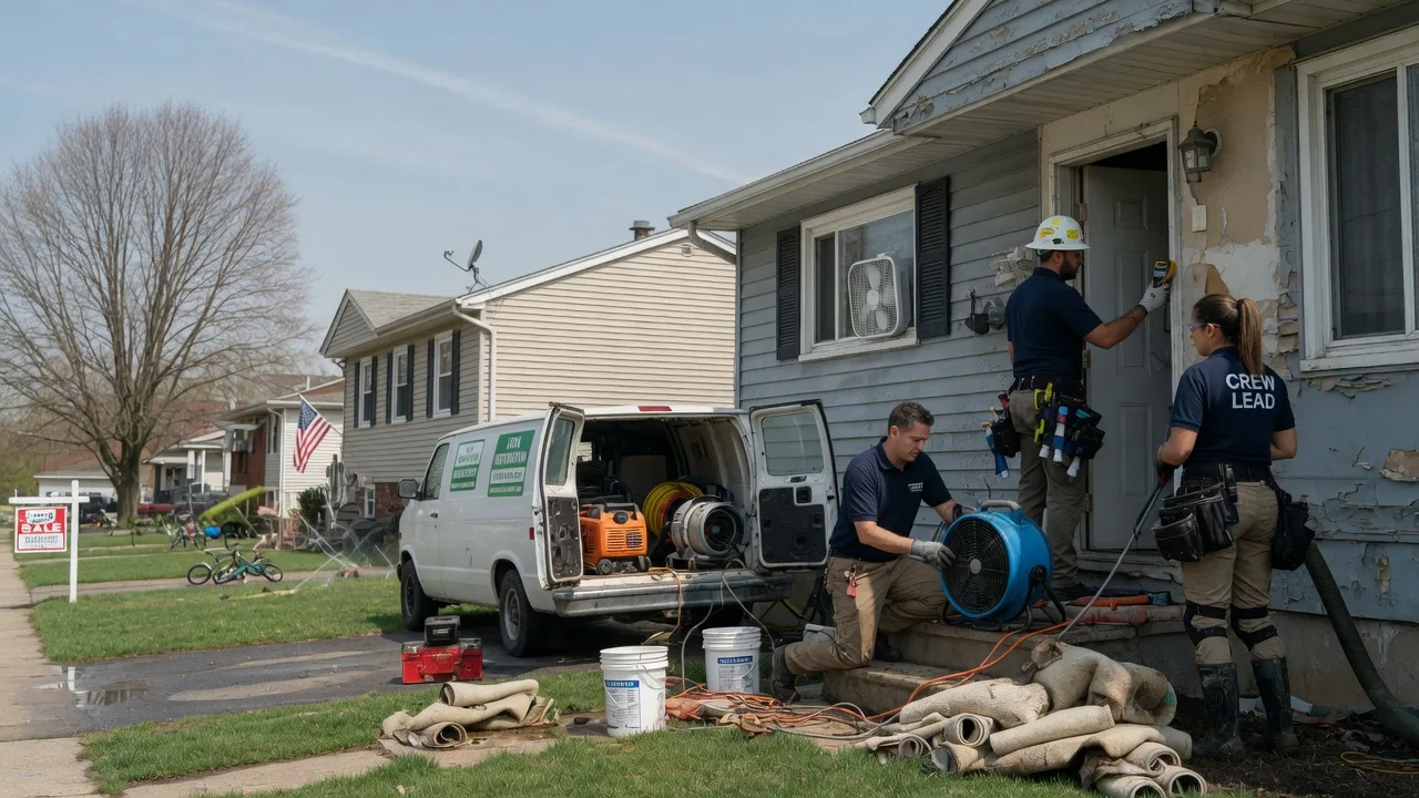 Flood Cleanup in Fortuna, ND near me