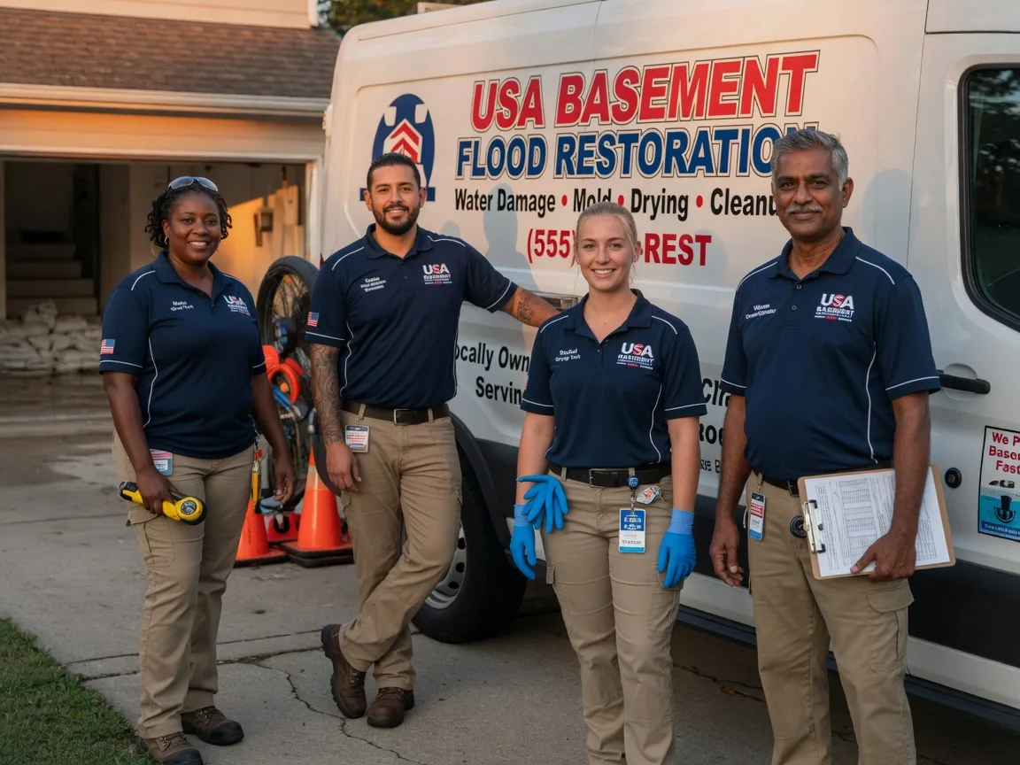 Basement Flood Cleanup company in Fortuna, ND